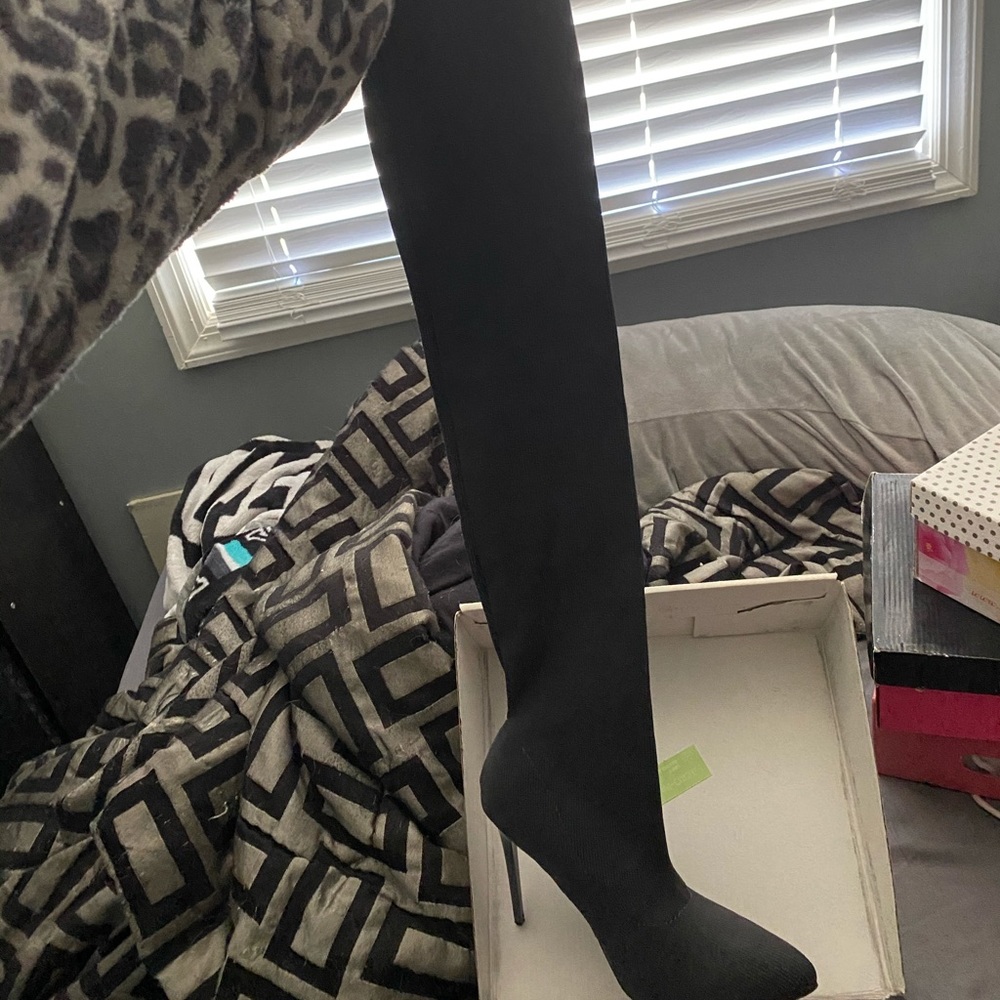 Thigh high boots